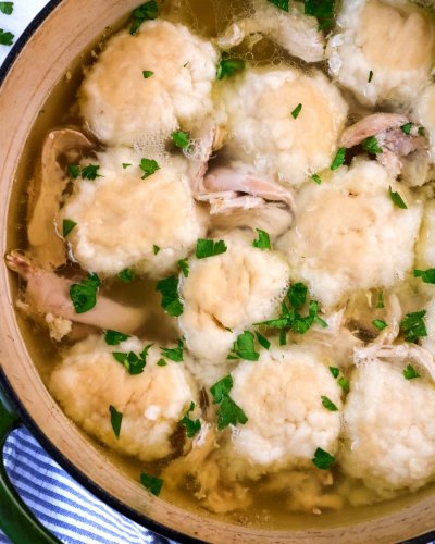 I Tried Dolly Parton’s Famous Chicken & Dumplings and It’s the Easiest Cozy Dinner