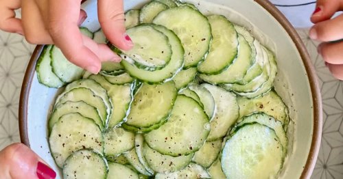 My Family’s Favorite Cucumber Salad Is Basically an Excuse to Eat More Ranch