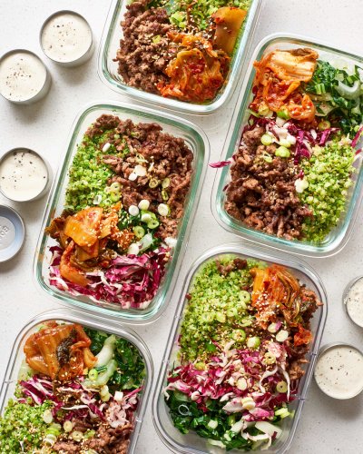 How I Prep A Week of Easy Low-Carb Meals
