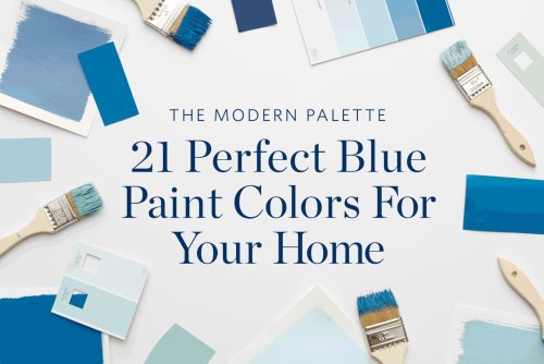 Color Cheat Sheet: The 21 Most Perfect Blue Paint Colors For Your Home