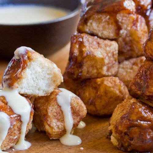 Recipe: Monkey Bread with Bourbon Crème Anglaise
