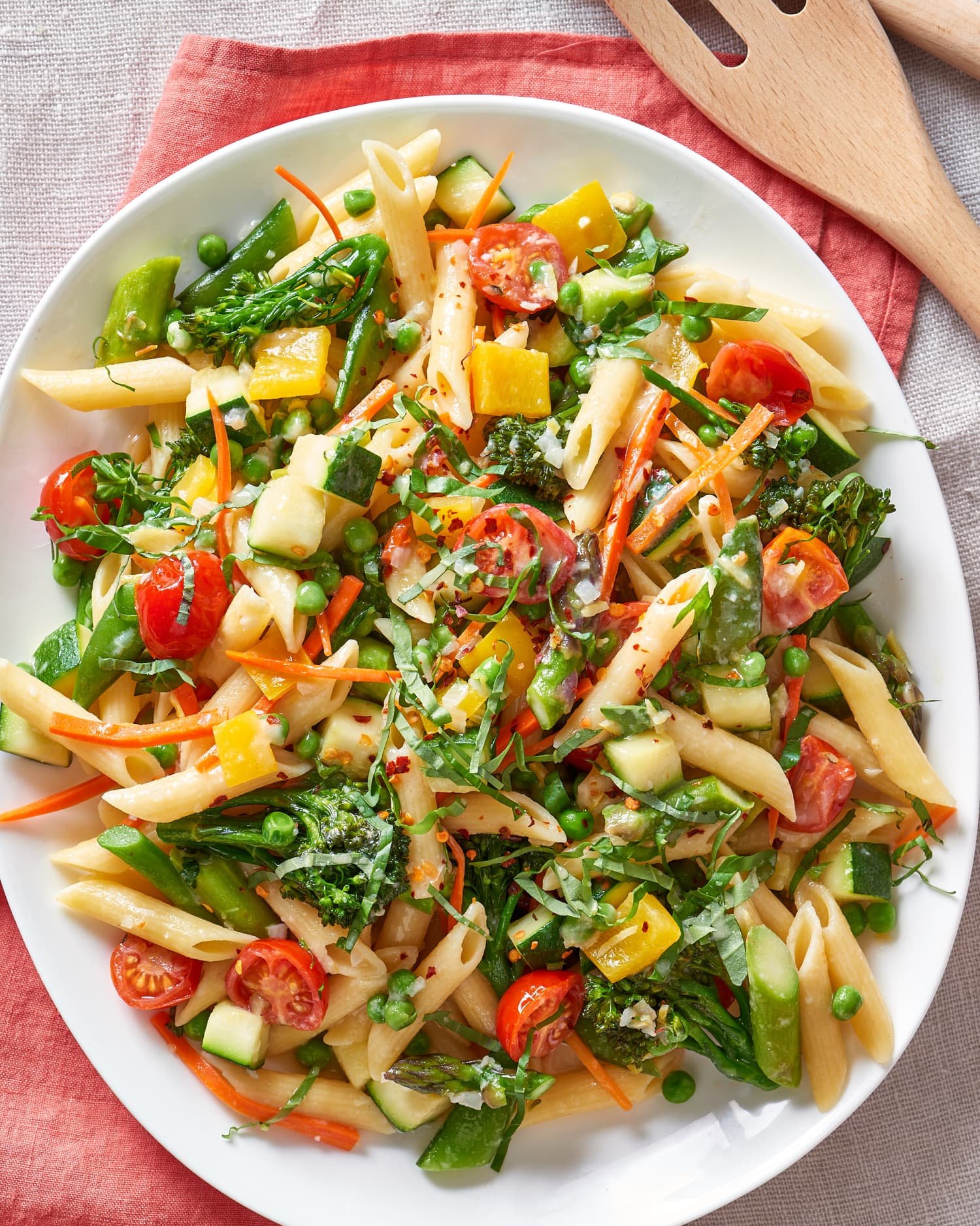This One-Pot Pasta Primavera Is Finished with a Lemon Butter Sauce