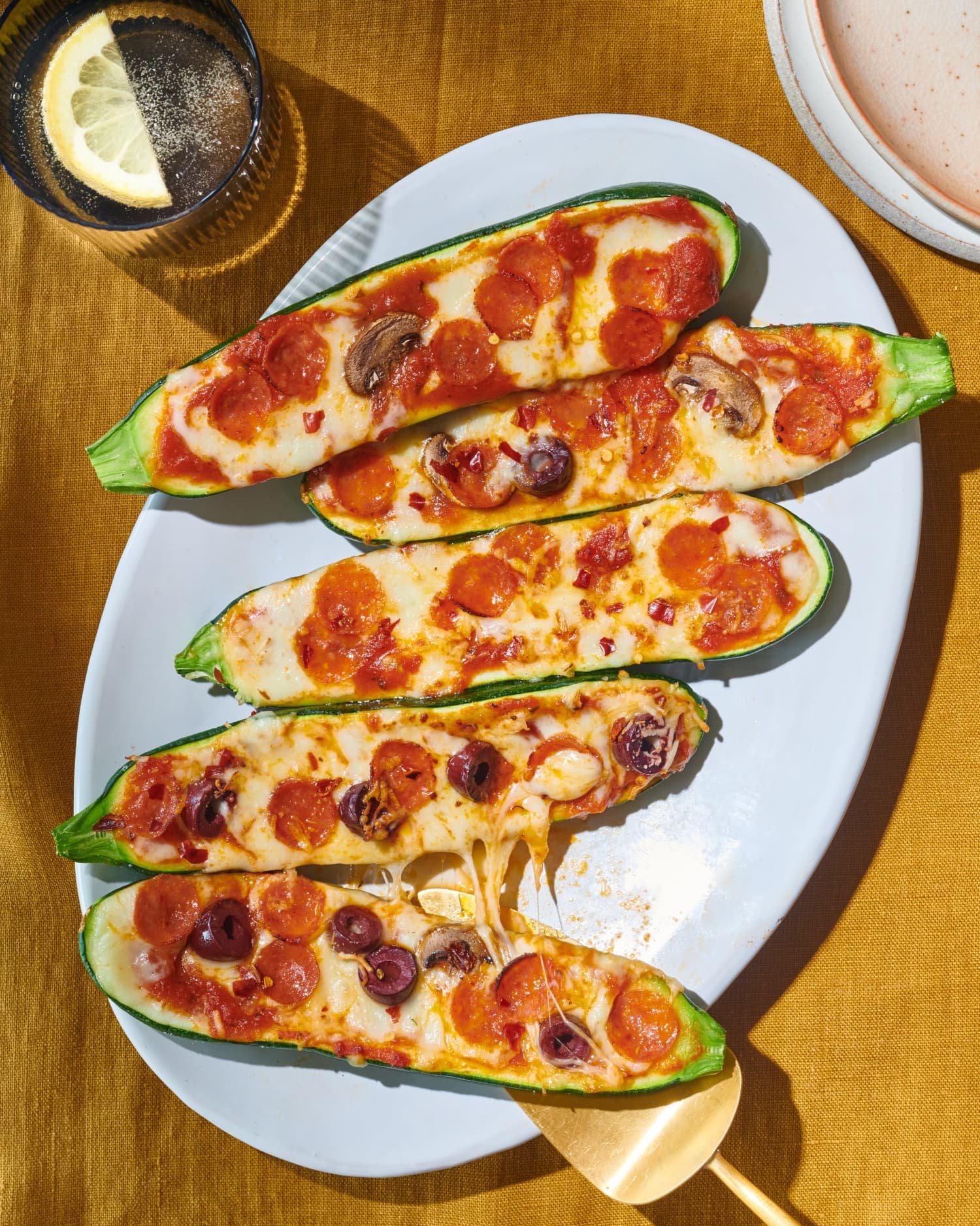 Pizza Zucchini Boats Are the Most Fun You Can Have with Summer Squash