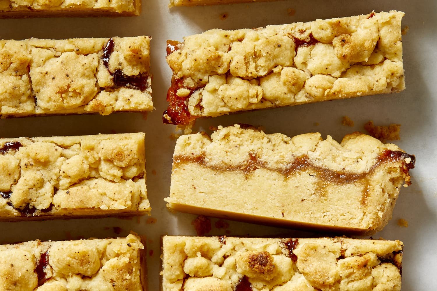 Brown Butter Raspberry Shortbread