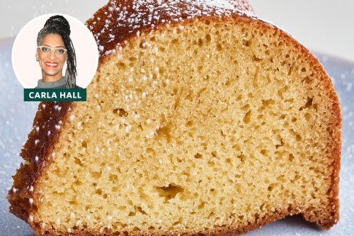 I Tried Carla Hall’s Five-Flavor Pound Cake (It’s One of Her Family’s Favorite Desserts)