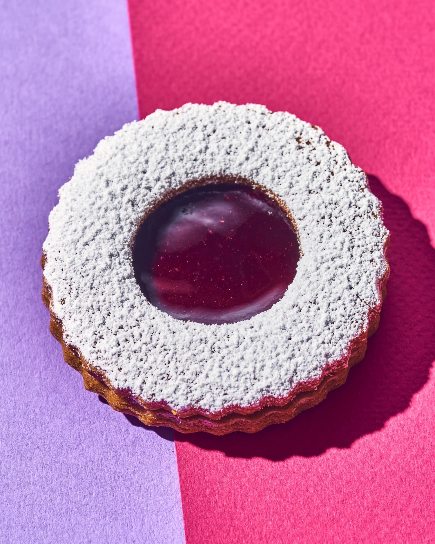 Crispy Spice Cookies + Fruity Blackberry Jam = A Perfect Linzer Cookie