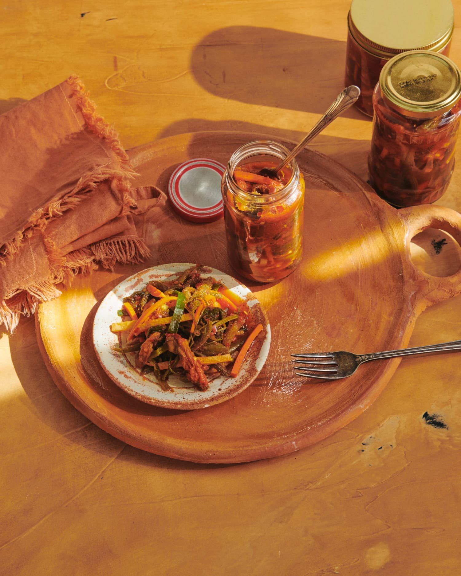 This Squash-Vine Kimchi Recipe Is a Love Letter to Two Cultures