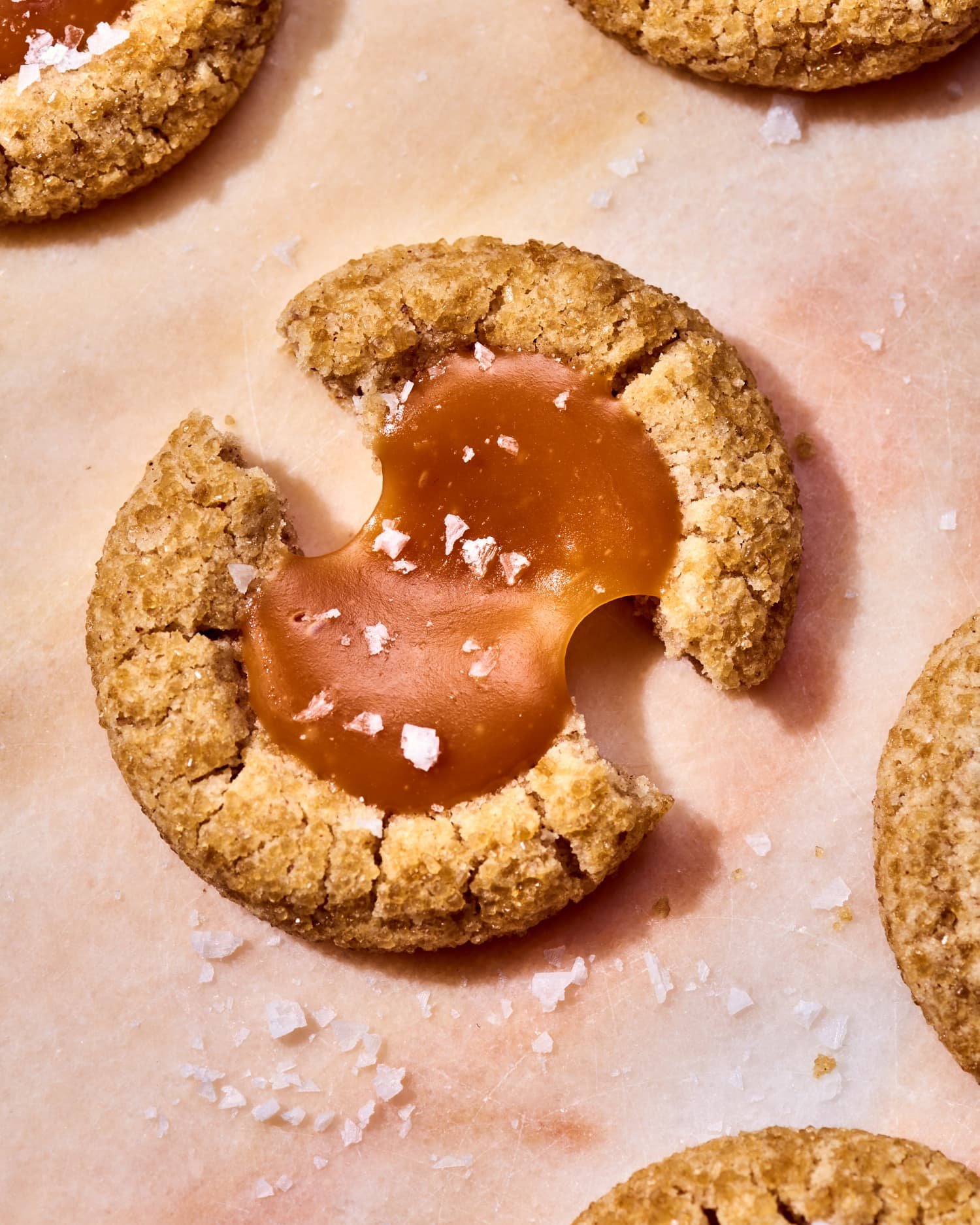 Salted Caramel Thumbprints Have Been the Ultimate Sweet & Salty Cookie for More than a Decade