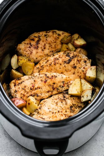 This Slow-Cooker Chicken Might Be the Easiest Dinner Ever