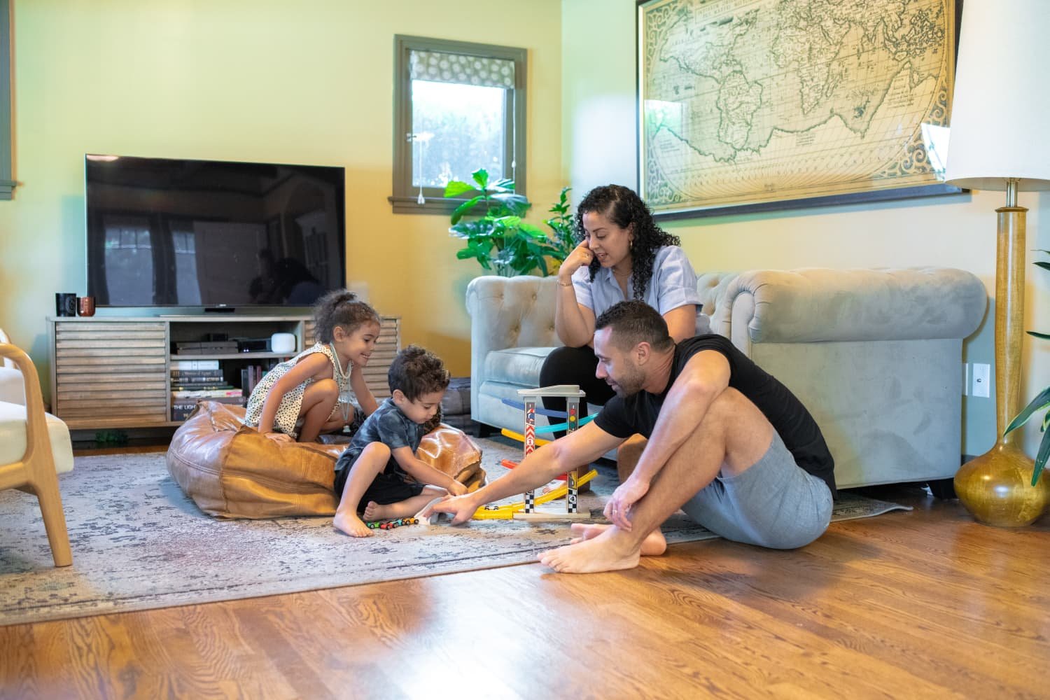 An Epidemiologist and Her Family Made a Temporary Home in a 1,600-Square-Foot Craftsman Bungalow