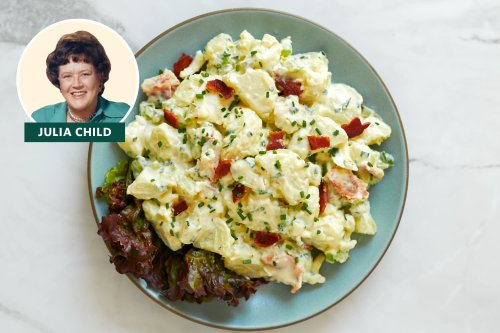 Julia Child Has a Clever Trick for Making the Creamiest Potato Salad Ever