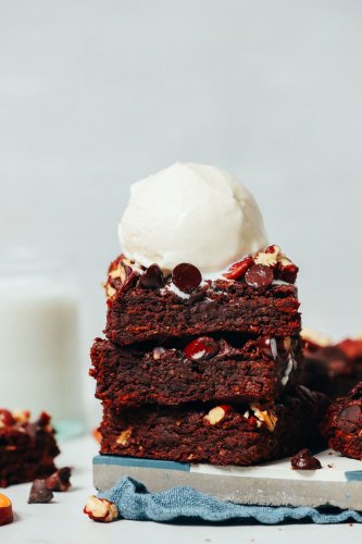 You’d Never Guess That These Super-Fudgy Brownies Are Made with Sweet Potatoes