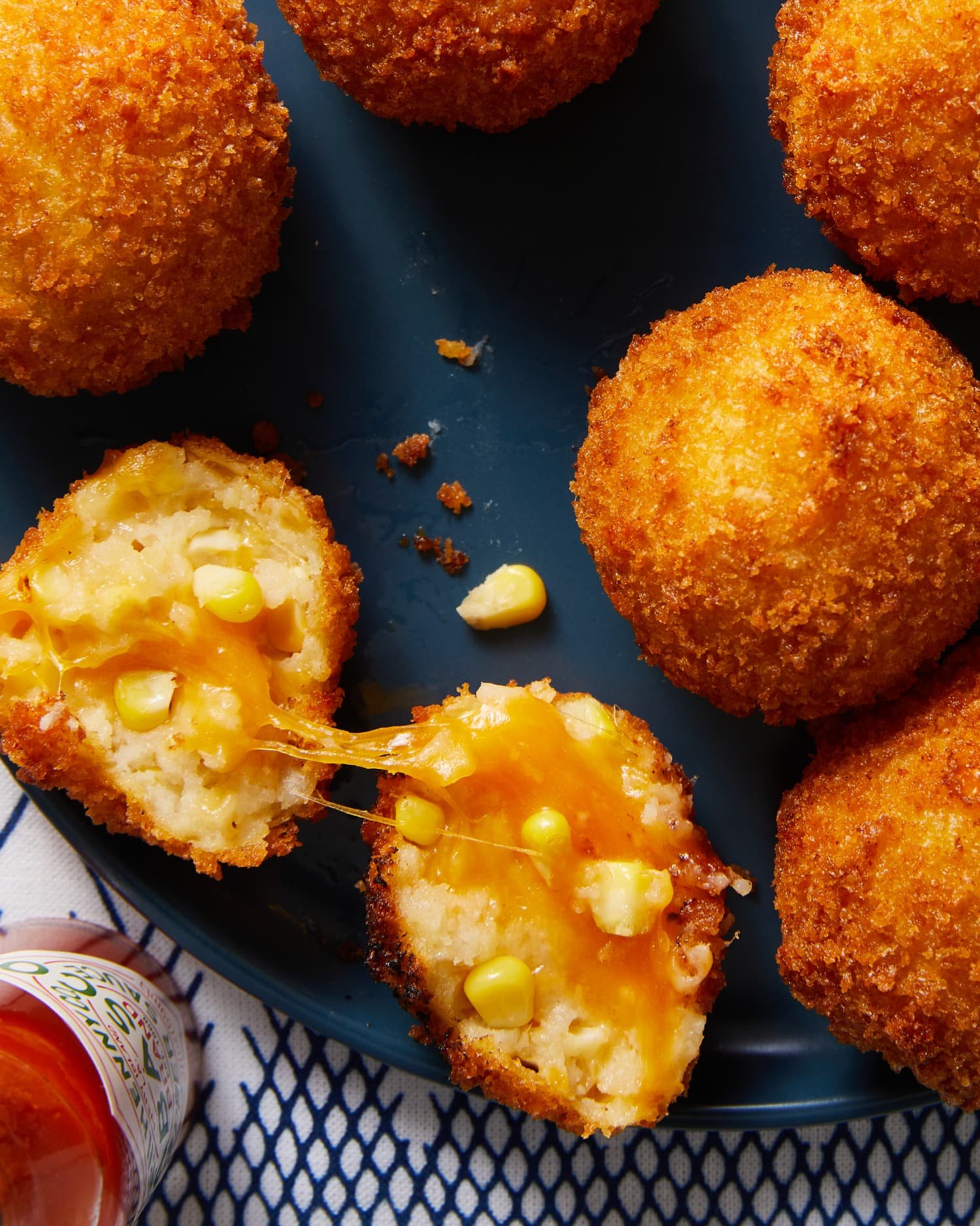 Cheesy Corn and Potato Croquettes Are a One-Bite Wonder