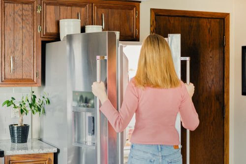 This Stackable Set of Acrylic Organizers Will Organize Your Fridge for $35