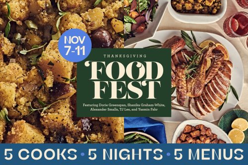 Kitchn Thanksgiving Food Fest: Nov 7 - 11