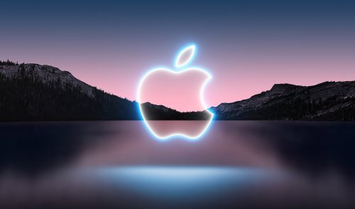Apple plant im Herbst großes Produktfeuerwerk