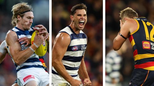 ‘Unlike a Geelong side I’ve ever seen’: Shock Cats trait stuns amid ‘atrocious’ Crows flaw — 3-2-1