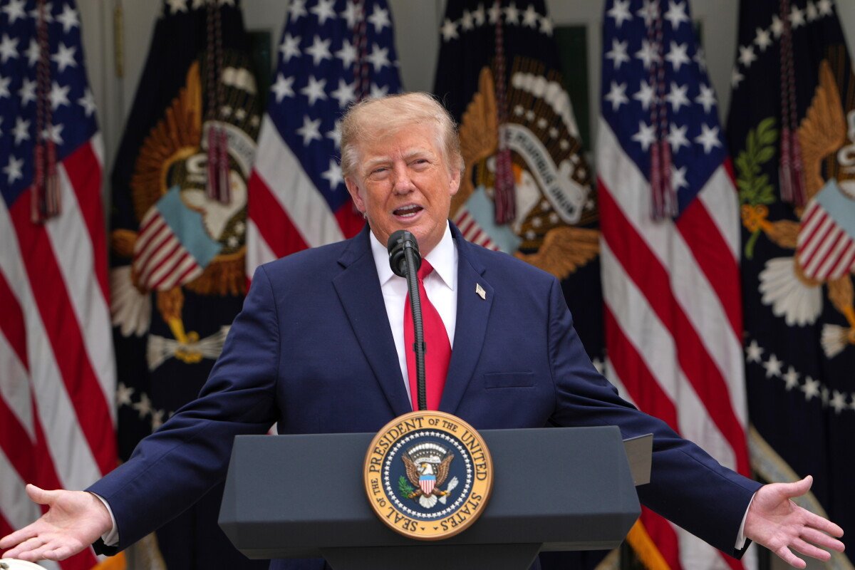 Image from AP's coverage: Trump will rally Georgia Republicans despite party divisions in battleground state