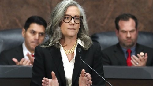 Arizona governor halts bill signing over funding dispute