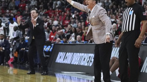 Calipari bests Pitino in March Madness and leads Arkansas to sweetest Sweet 16 appearance yet