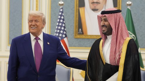 Golden swords and Arabian horses: Saudi Arabia's crown prince gives Trump a lavish royal welcome