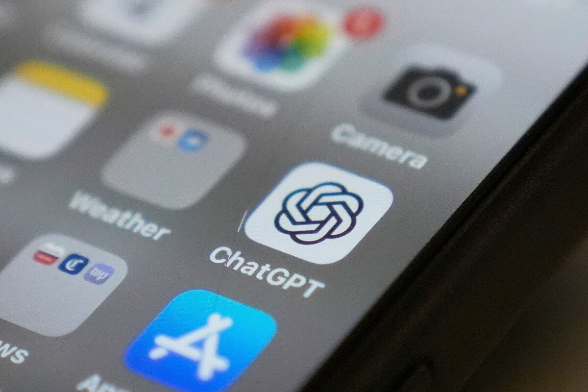Image from AP's coverage: States sue AI giant OpenAI, saying its popular chatbot is hurting children and deceiving adults