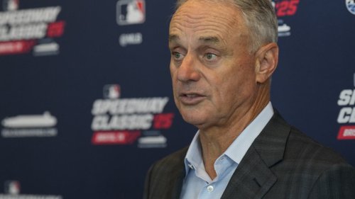 Manfred eager to see how many fans turn out for the MLB Speedway Classic at Bristol