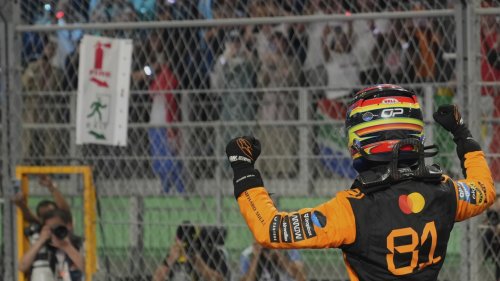 McLaren driver Oscar Piastri wins F1's Saudi Arabian Grand Prix to take overall lead