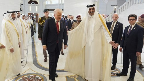Trump to visit US troops in Qatar as he rejects America's 'interventionist' past in region
