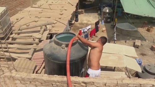 Millions of people in Peru's capital don't have enough water
