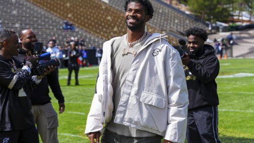 Deion Sanders laments criticism son Shedeur faces ahead of NFL draft but says he's 'built for this'