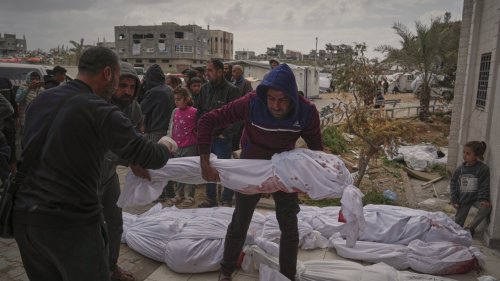Israeli strikes across Gaza hit multiple homes, killing at least 58 Palestinians, medics say