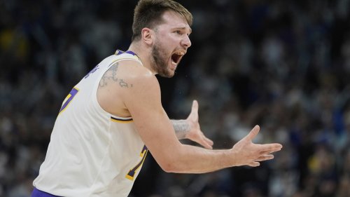 NBA says Doncic was fouled, but it wasn't called, late in Lakers' Game 4 loss to Minnesota