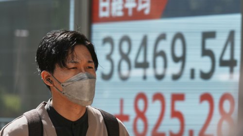 Asian shares gain after Wall Street's rally, but hopes are tempered by trade war uncertainties