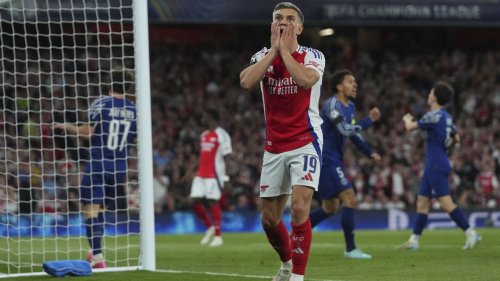 Dembele's early goal gives PSG 1-0 win over Arsenal in 1st leg of Champions League semifinals