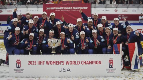 Classic encounter on ice as United States wins women's hockey worlds 4-3 in OT against Canada