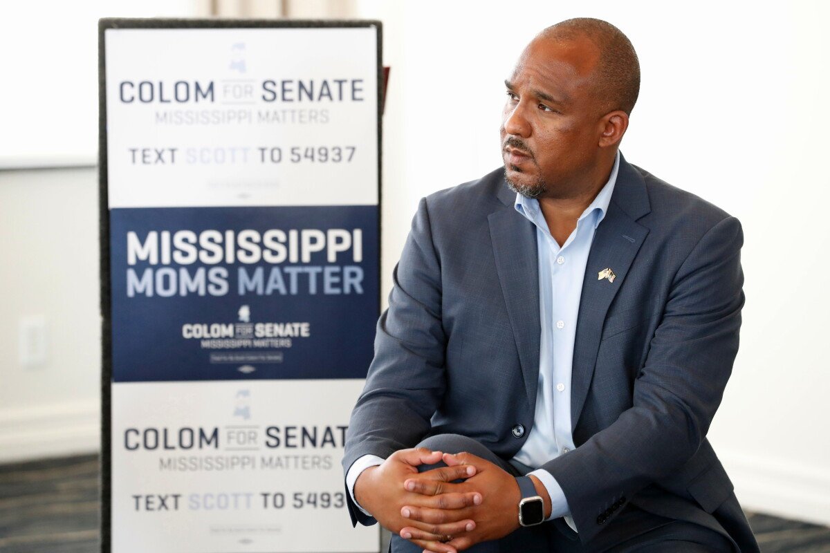 Image from AP's coverage: Senate Democrats launch first ad in Mississippi as their midterm optimism spreads in the South