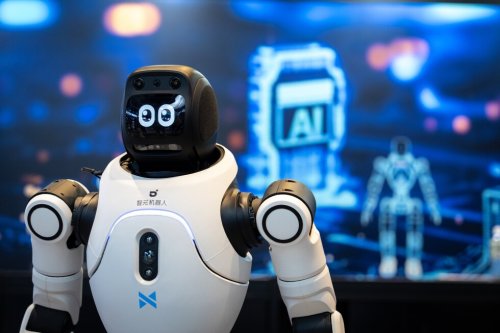 Humanoid robots show off their language and boxing skills in Hong Kong