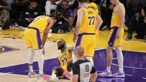 Injuries are becoming the story of the NBA playoffs. And not even the game's stars are safe