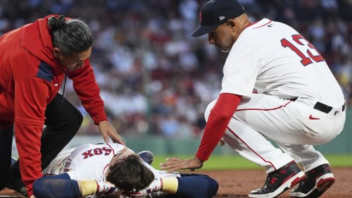 Red Sox 1B Triston Casas out for rest of season after rupturing left knee tendon