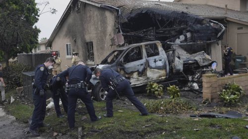 Multiple people on private plane that crashed into San Diego neighborhood are dead, authorities say