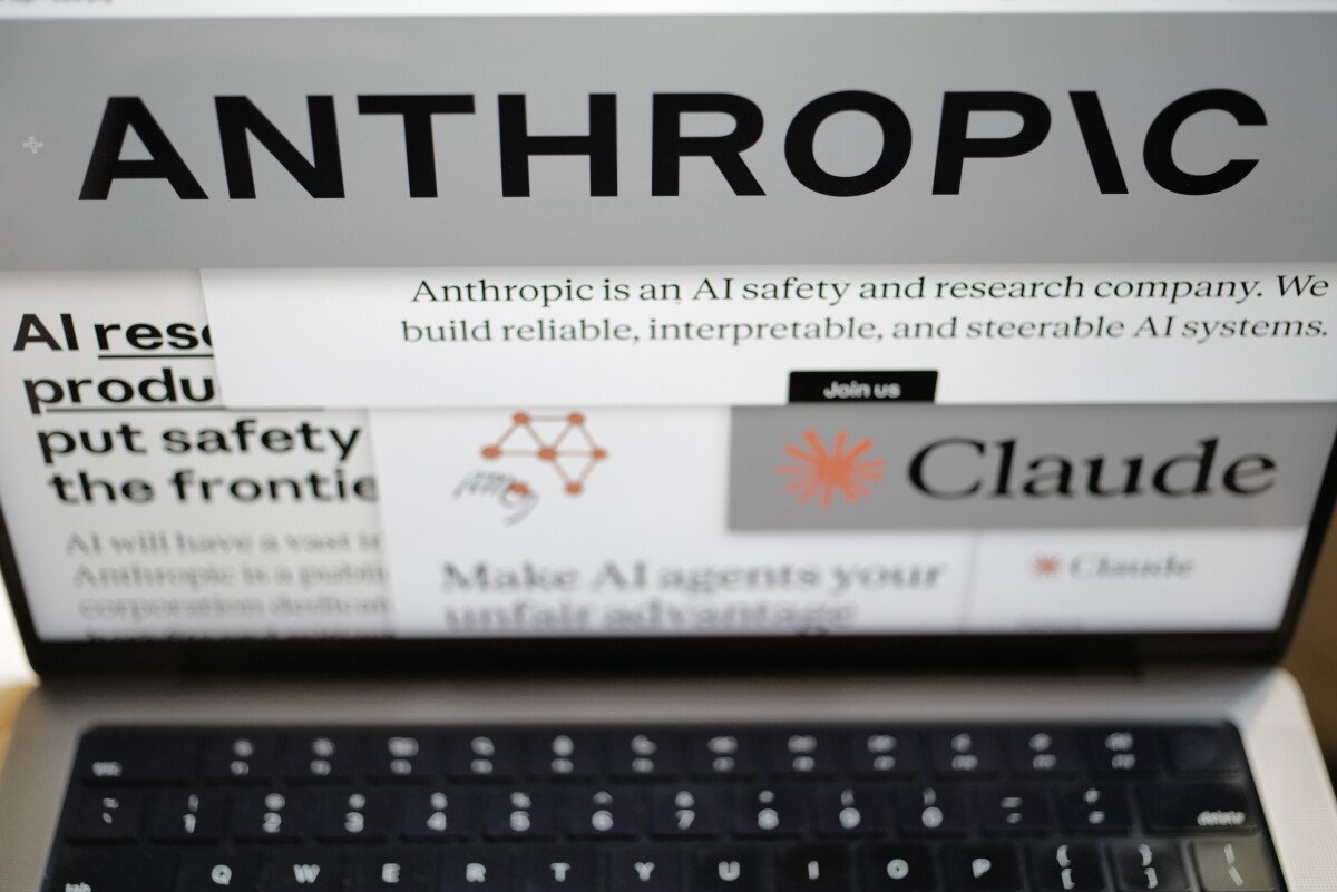 Image from AP's coverage: Anthropic commits 5% of its stock to a new 'public benefit' fund