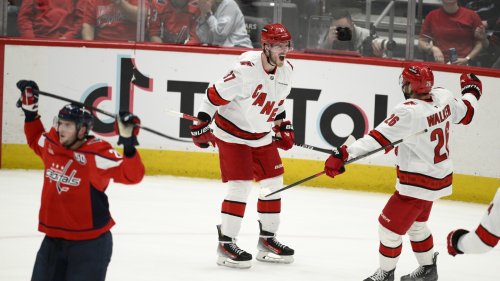 Svechnikov breaks late tie as Hurricanes beat Capitals 3-1 to reach Eastern Conference final