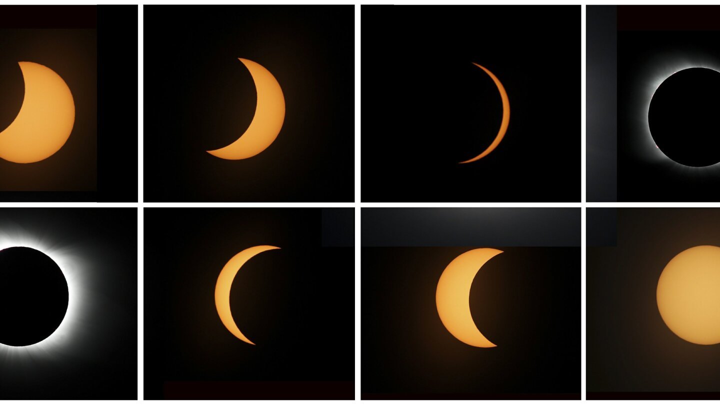 Daytime darkness: Total solar eclipse wows in Latin America