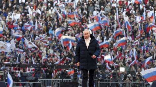 Russian Olympians face backlash after Vladimir Putin rally