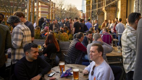 AP PHOTOS: Beer flows under south London's railway arches