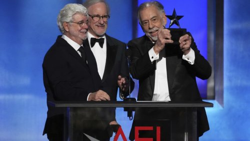 Francis Ford Coppola accepts AFI Life Achievement Award with tributes from Spielberg, Lucas and more