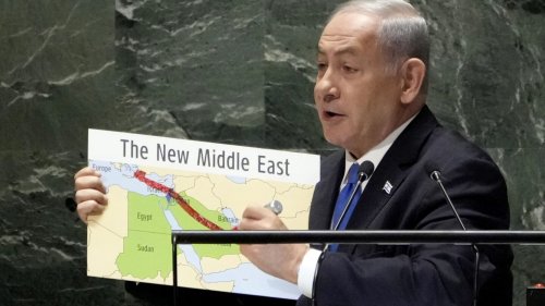 Netanyahu tells UN that Israel is 'at the cusp' of a historic agreement with Saudi Arabia