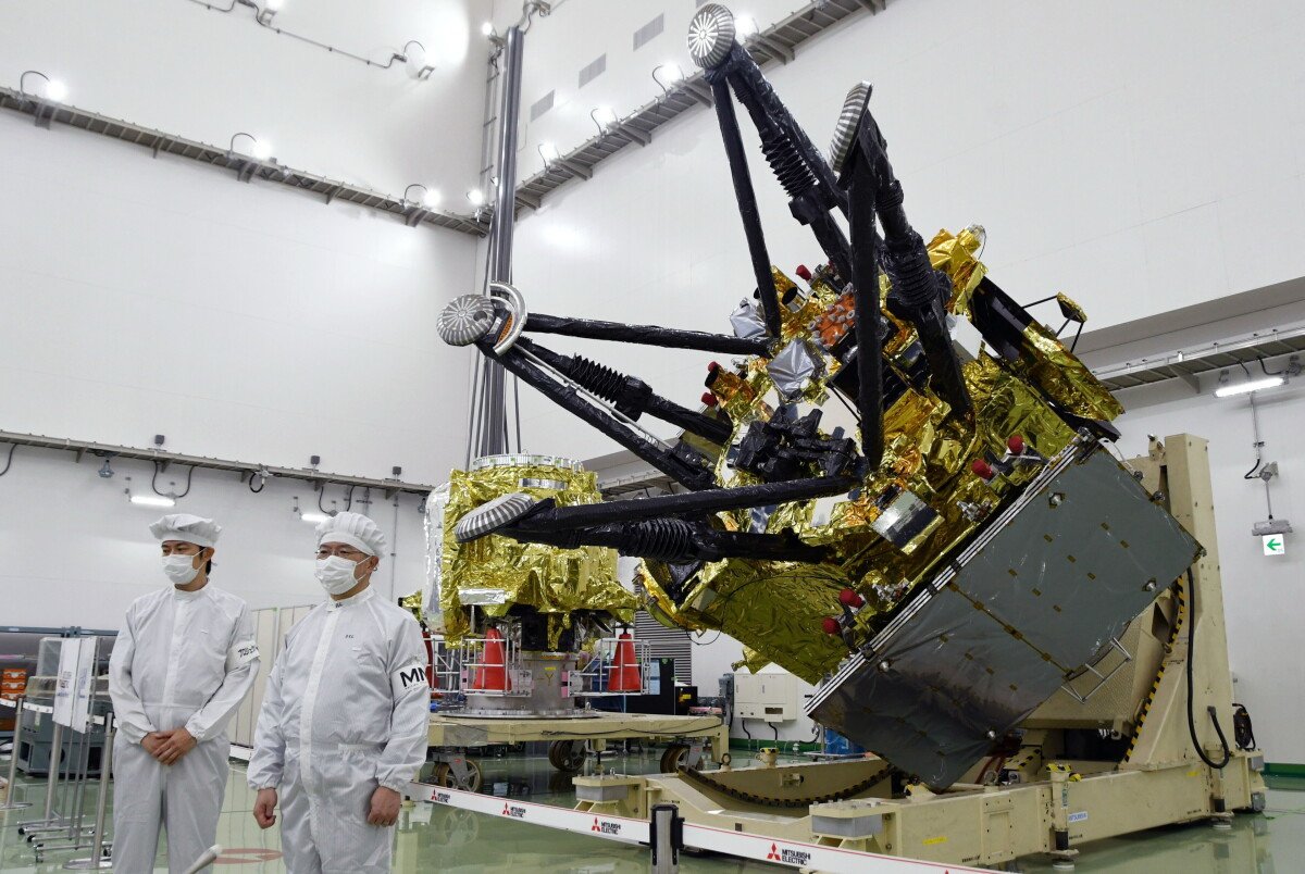 Image from AP's coverage: Japan to launch spacecraft on a mission to get samples from a Martian moon