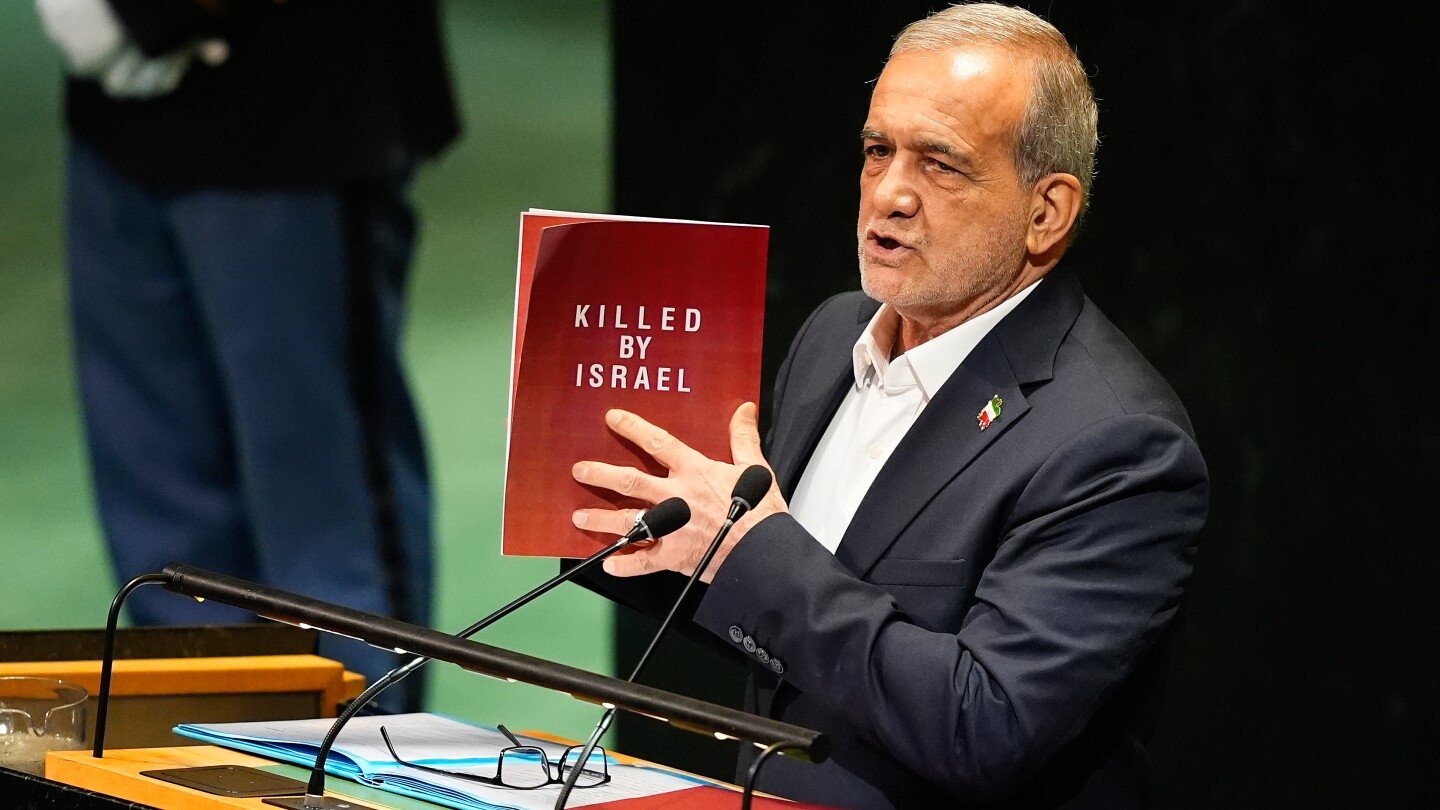 Iran's president says US, Israeli attacks inflicted 'grievous blow' on international trust